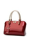 Patent Leather Evening Tote