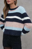 Soft Brushed Stripe Sweater