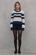 Soft Brushed Stripe Sweater